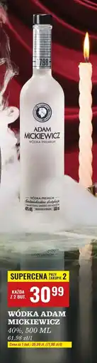 Biedronka Wódka Adam Mickiewicz oferta