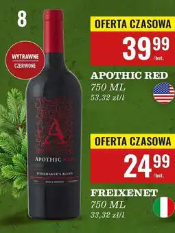Biedronka Wino Apothic Red oferta