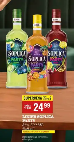 Biedronka Wódka ananas pomarańcza Soplica oferta