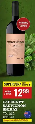 Biedronka Wino Cabernet Sauvignon Shiraz oferta