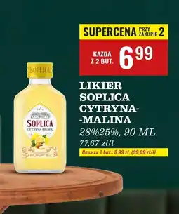 Biedronka Wódka Soplica Cytryna-Pigwa oferta