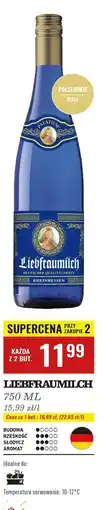 Biedronka Wino Liebfraumilch oferta