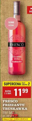 Biedronka Wino truskawkowe Fresco Frizzante Rose oferta