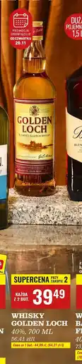 Biedronka Whisky Golden Loch oferta