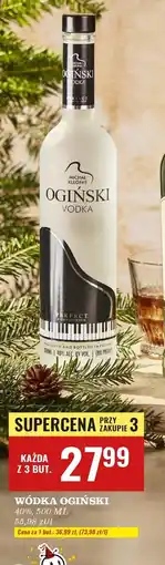 Biedronka Wódka Ogiński Vodka oferta