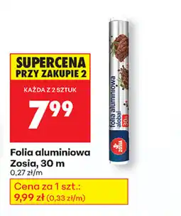 Biedronka Folia aluminiowa Zosia oferta