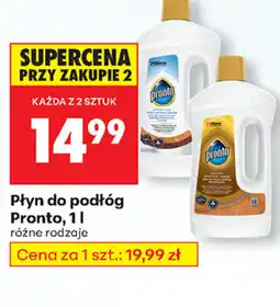 Biedronka Płyn do podłóg Pronto oferta