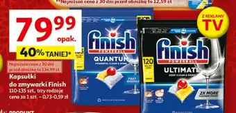 Kapsułki do zmywarki lemon Finish Ultimate Plus