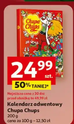 Auchan Kalendarz adwentowy Chupa Chups oferta