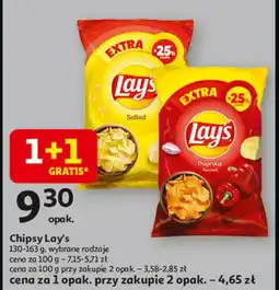 Auchan Chipsy paprykowe Lay's oferta