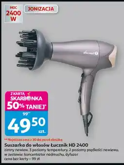 Auchan Suszarka do włosów hd 2400 Łucznik oferta