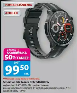 Auchan Smartwatch sm7 gp Tracer oferta