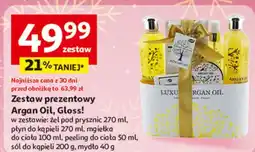 Auchan Zestaw kosmetyków argan oil Gloss! oferta