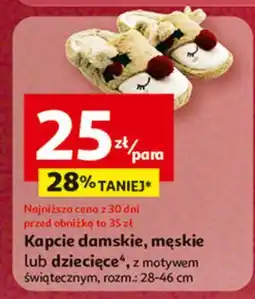 Auchan Kapcie dziecięce Inextenso By Auchan oferta