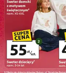 Auchan Sweter dziecięcy 3-14 lat oferta