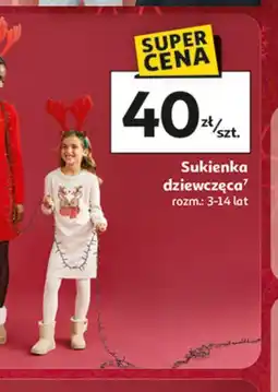 Auchan Sukienka dziewczęca 3-14 lat oferta