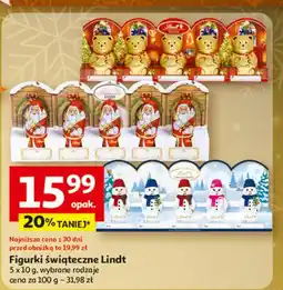 Auchan Mikołaj mini Lindt oferta