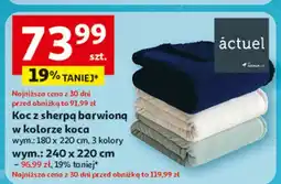 Auchan Koc sherpa 240 x 220 cm Actuel oferta