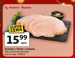 Auchan Sznycle z fileta indyka Auchan oferta