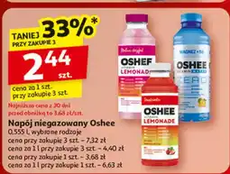 Auchan Napój pomarańcza Oshee Vitamin Lemonade Zero oferta