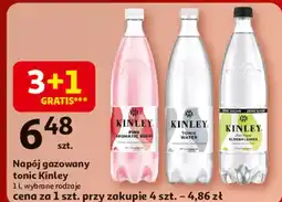 Auchan Napój elderflower zero Kinley oferta