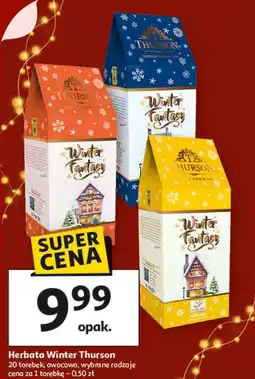 Auchan Herbata winter żółta Thurson oferta