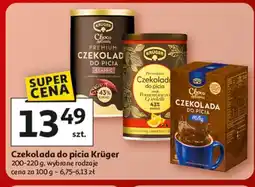 Auchan Czekolada do picia mleczna Kruger oferta