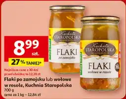 Auchan Flaki wołowe w rosole Kuchnia Staropolska oferta