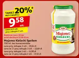 Auchan Majonez kielecki Społem Kielce oferta