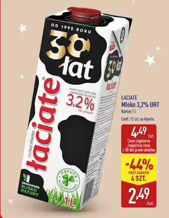 ŁACIATE Mleko 3,2% UHT