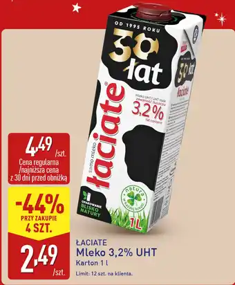 ŁACIATE Mleko 3,2% UHT