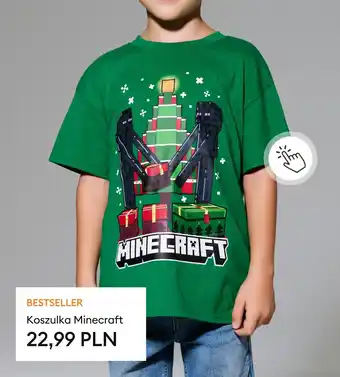 Sinsay Koszulka Minecraft oferta