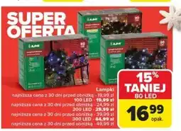 Carrefour Lampki LED Jumi oferta