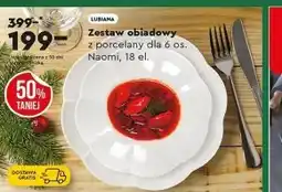Biedronka Zestaw obiadowy Lubiana oferta