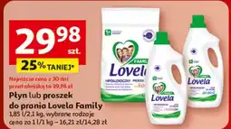 Auchan Proszek do prania kolorów family Lovela oferta