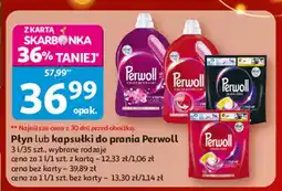 Auchan Kapsułki do prania Perwoll Renew Black oferta