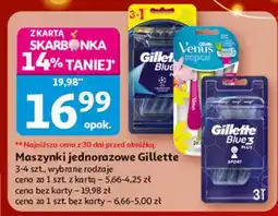 Auchan Maszynka do golenia Gillette Venus Tropical oferta
