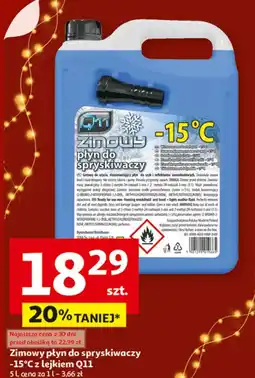 Auchan Płyn do spryskiwaczy -15c Q11 oferta