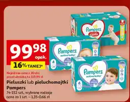 Auchan Pieluchomajtki 4 maxi Pampers Pants oferta