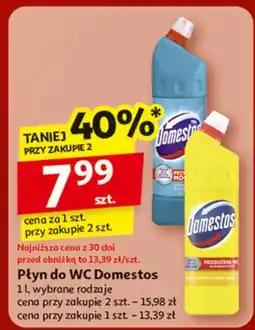 Auchan Płyn do wc citrus fresh Domestos oferta
