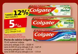 Auchan Pasta do zębów Colgate Triple Action oferta