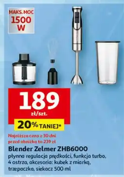 Auchan Blender zhb6000 Zelmer oferta