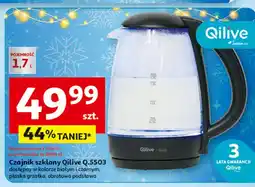 Auchan Czajnik szklany q5503 Qilive oferta