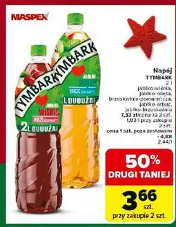 Carrefour Napój jabłko-brzoskwinia Tymbark oferta