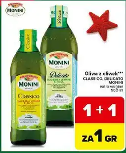 Carrefour Oliwa z oliwek extra vergine Monini Delicato oferta