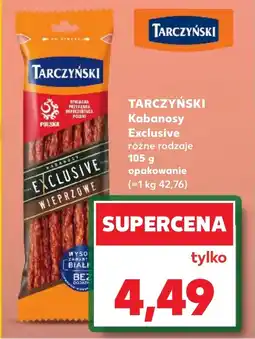 Kaufland Kabanosy Tarczyński oferta
