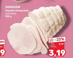 Kaufland Szynka Sokołów oferta