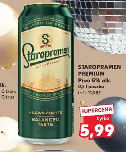 Kaufland Piwo Staropramen oferta
