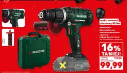 Kaufland Wiertarko-wkrętarka Parkside oferta