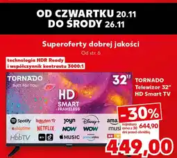 Kaufland Smart tv Tornado oferta